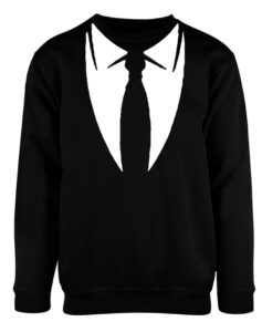 jakkesaet-sweatshirt 199-Sort-med-Bond