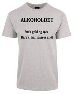 alkoholdet tshirt
